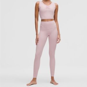 Light Pink Lululemon Align Leggings